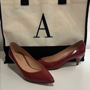 Coach Women's Red Pumps Size 9